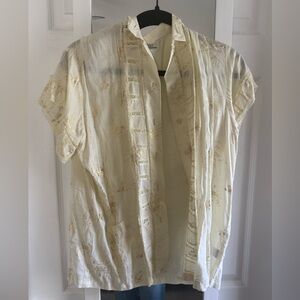 Novella Royale Cream and Gold Top